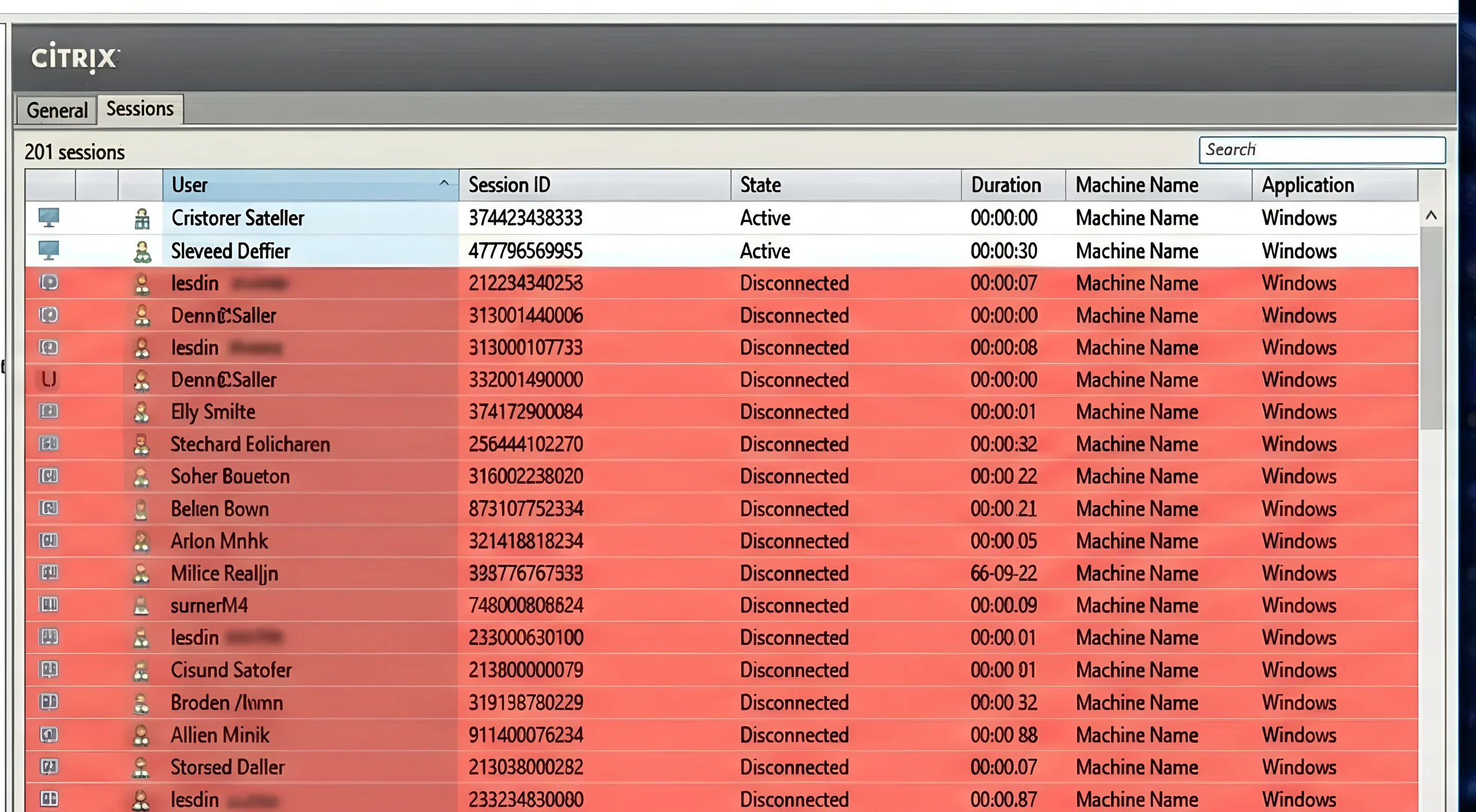 Fix Citrix Ghost Sessions